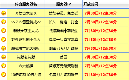 <strong>找服必看：新开合击私服发布网近期新服特色大盘点</strong>